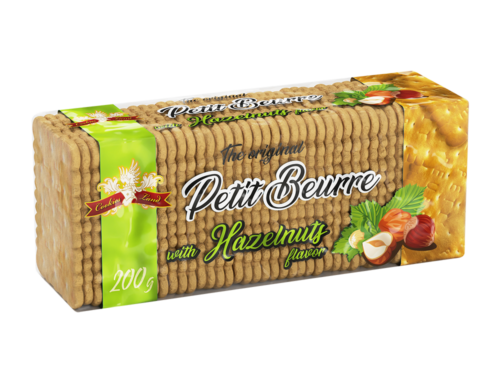 Petit Beurre with Hazelnuts flavor 200g
